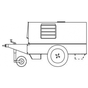 mosa carrello traino lento ctl 300