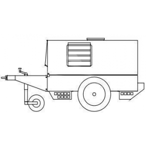 mosa carrello traino lento ctl 400