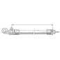 HONDA ASTA LIVELLO OLIO PER MOTORI GX120 GX160 GX240 GX270 GX340 GX390