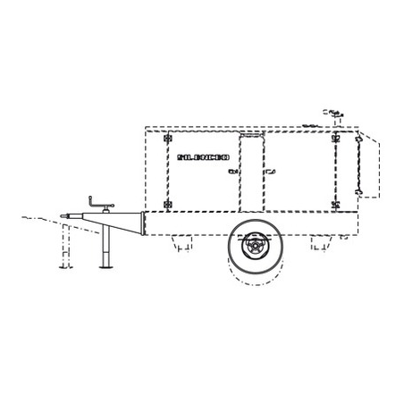 MOSA CARRELLO TRAINO LENTO AD ALTEZZA REGOLABILE CTL 45