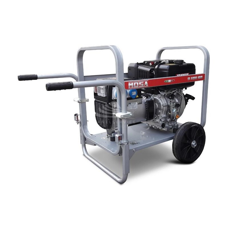 MOSA GE 6000 YDM - Portable and compact generator with single-phase power 4.5 KW
