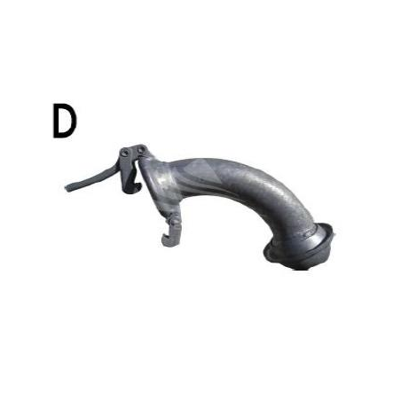 IDROFOGLIA CURVA 90° ZINCATA