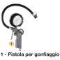 VINCO KIT ACCESSORI COMPRESSORE - COD. 60605