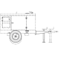 MOSA CARRELLO TRAINO LENTO CTL 20 (M849200140) - GE 50 PS-SX - GE 60 PS-SX
