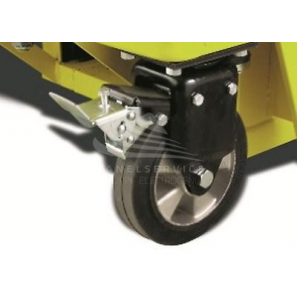 PRAMAC TX10/16 - The foot brake performs the parking brake function