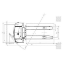 PRAMAC TX10/20 - Technical drawing with top view