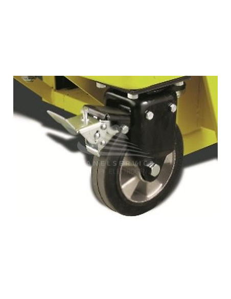 PRAMAC TX12/25 - The foot brake performs the parking brake function