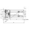 PRAMAC RX10/16 - Disegno tecnico con vista dall'alto