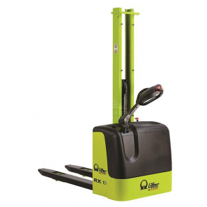 PRAMAC RX10/16 PLUS - Electric stacker with plus batteries and a normal free lifting of 1510 mm