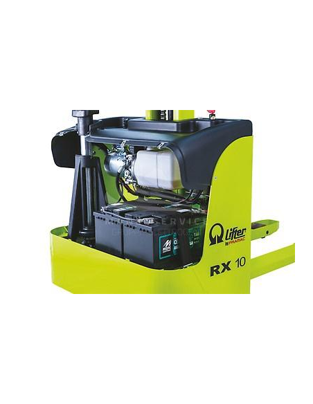PRAMAC RX10/16 PLUS - Starting batteries lightweight and inexpensive, allow up to 4 hours autonomy