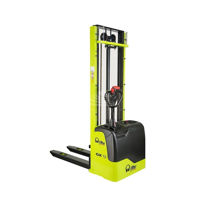 PRAMAC GX12/25 BASIC - Electric stacker BASIC version with a lift height of 2410 mm