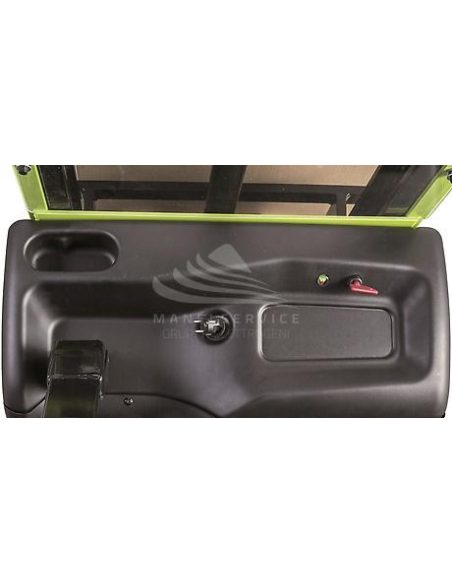 PRAMAC GX12/29 EVO - Strong ABS cover with storage compartments on top