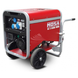 MOSA GE S-5000 HBM, AVR - Portable and covered generator with single-phase power 3.6 KW