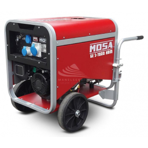 MOSA GE S-7000 HBM - Gruppo elettrogeno portatile e cofanato con potenza monofase da 5 KW