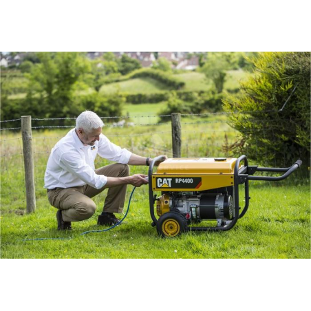 CAT CATERPILLAR RP4400 SINGLE PHASE GASOLINE 4.4 KW AVR CAT CATERPILLAR RP4400 SINGLE PHASE GASOLINE 4.4 KW AVR