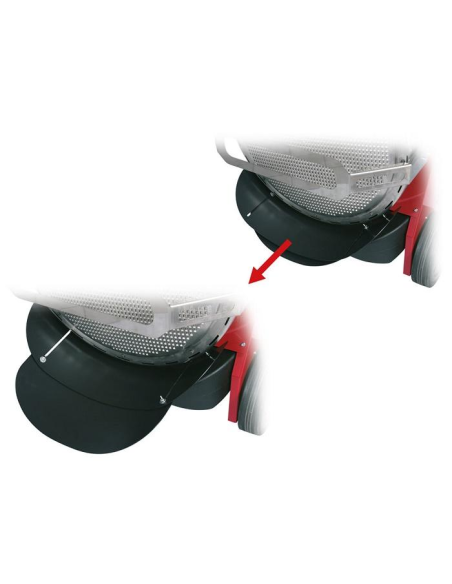 BM2 FORCED AIR SPACE HEATERS FIRE - Lower protection sliding shield
