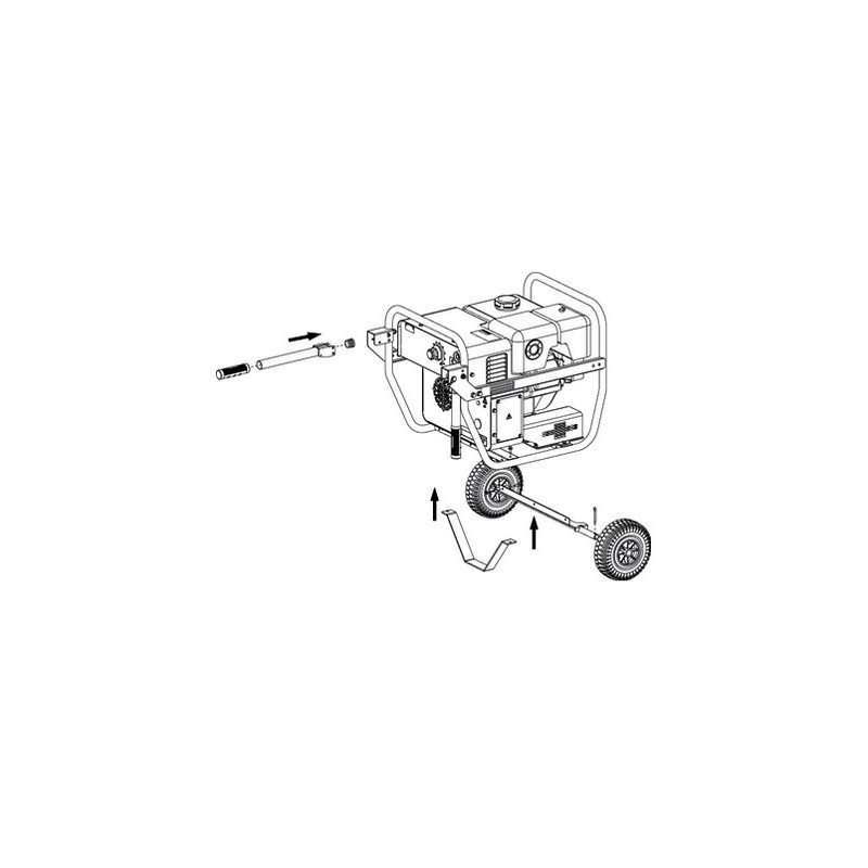 MOSA CARRELLO TRAINO MANUALE CTM MW 200 MOSA CARRELLO TRAINO MANUALE CTM MW 200