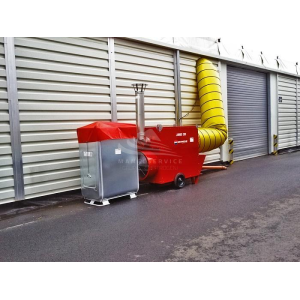 BM2 FORCED AIR SPACE HEATERS JUMBO - Application