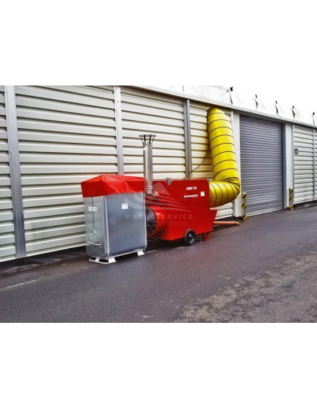 BM2 FORCED AIR SPACE HEATERS JUMBO - Application