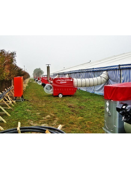 BM2 FORCED AIR SPACE HEATERS JUMBO - Application
