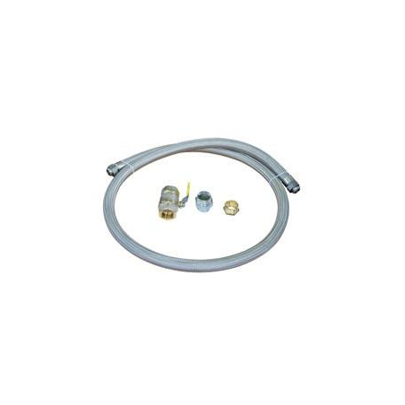 BM2 MEDIUM PRESSURE GAS HOSE + GAS VALVE + CONNECTIONS