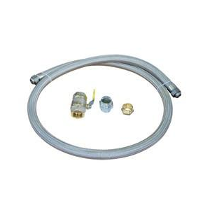 BM2 MEDIUM PRESSURE GAS HOSE + GAS VALVE + CONNECTIONS
