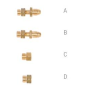 BM2 LPG ADAPTORS ''A''