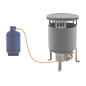 BM2 LPG FORCED AIR SPACE HEATERS GW 32