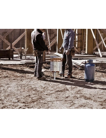 BM2 GENERATORE DI ARIA CALDA GW - Applicazione