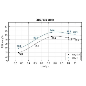 MECC ALTE ECP3-1S/4 - Efficiency
