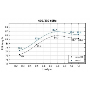 MECC ALTE ECP3-2S/4 - Rendimento