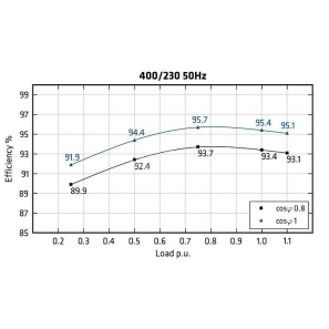 MECC ALTE ECO38-1L/4 - Efficiency