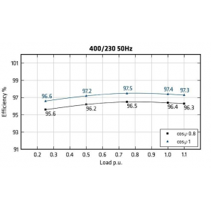 MECC ALTE ECO46-2S/4 - Efficiency