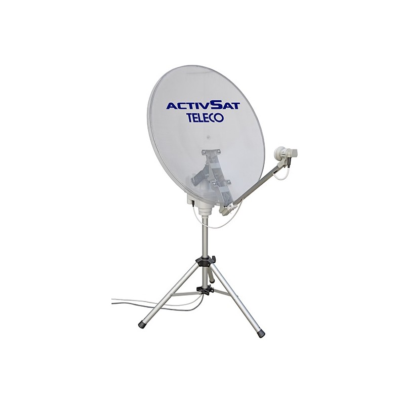 TELECO TELAIR ACTIVSAT 85 TWIN Antenna satellitare portatile automatica LNB TWIN
