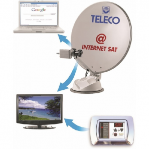 TELECO TELAIR Internet Sat 85 Antenna Satellitare Automatica 85 cm
