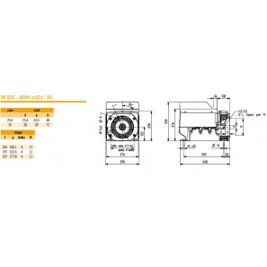 SINCRO ALTERNATORE MONOFASE FK2