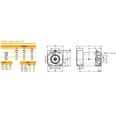 SINCRO GK2 LA Alternatore Monofase Sincrono AC 20 kVA Condensatore SINCRO GK2 LA Alternatore Monofase Sincrono AC 20 kVA Condensatore