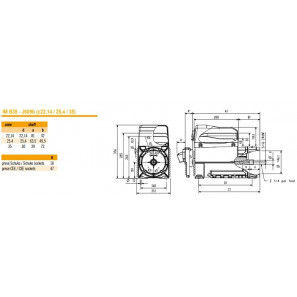 SINCRO Alternatore trifase a spazzole da 7 KVA - Compound.