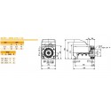 SINCRO FT2 MES Three Phase Synchronous AC Alternator 13.5 kVA Compound