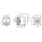 MECC ALTE S16W-90 SINGLE PHASE ALTERNATOR 3.5 KVA CAPACITOR