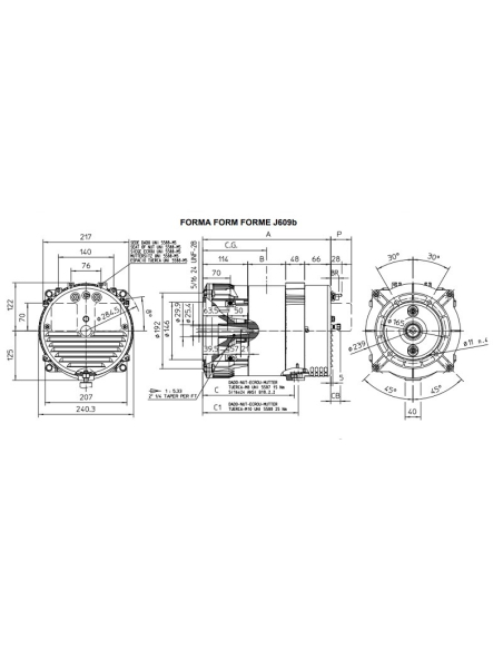 MECC ALTE S20W ALTERNATORE MONOFASE CONDENSATORE