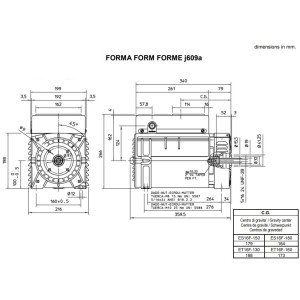 MECC ALTE ET16F ALTERNATORE TRIFASE AVR