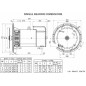 MECC ALTE ECP3-1L/4 ALTERNATORE TRIFASE 11 KVA AVR