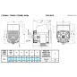 MECC ALTE S15W-85 ALTERNATORE MONOFASE 2.4 KVA CONDENSATORE