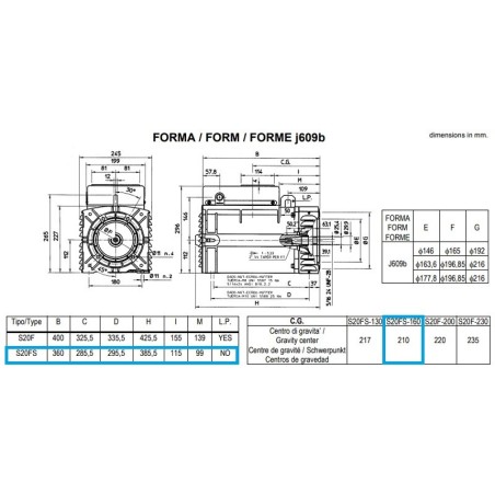 MECC ALTE S20FS-160 ALTERNATORE MONOFASE 10 KVA CONDENSATORE MECC ALTE S20FS-160 ALTERNATORE MONOFASE 10 KVA CONDENSATORE
