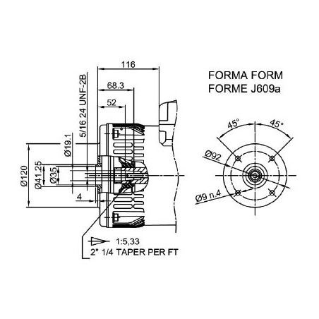 LINZ E1C10M I Single-phase alternator 115/230V 7 kVA 50 Hz Brushless