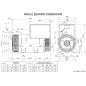 MECC ALTE ECO43-VL/4 THREE PHASE ALTERNATOR 1400 KVA AVR MECC ALTE ECO43-VL/4 THREE PHASE ALTERNATOR 1400 KVA AVR