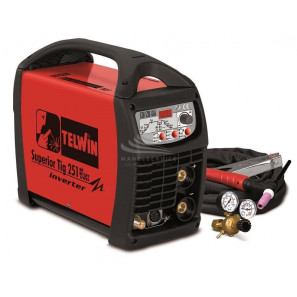 TELWIN SUPERIOR TIG 251 DC-HF/LIFT VRD 400V