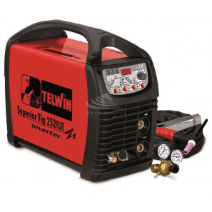 TELWIN SUPERIOR TIG 252 AC/DC HF/LIFT VRD 400V