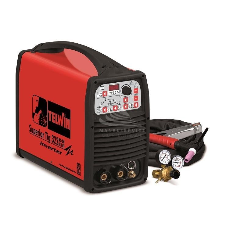 TELWIN SUPERIOR TIG 322 AC/DC-HF/LIFT 400V